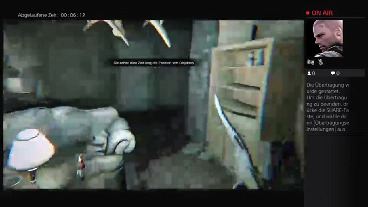 PS4-Live-Übertragung von killer-shorty