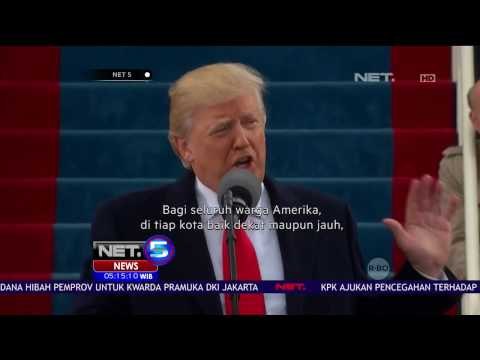 Pidato Perdana, Donald Trump Janji Bawa Kembali Kejayaan AS - NET5