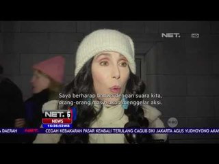 Unjuk Rasa Warga Tolak Pelantikan - NET 16