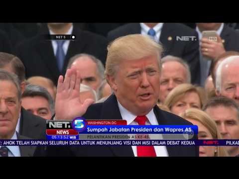 Rangkaian Inaugurasi Donald Trump sebagai Presiden AS ke 45 - NET5
