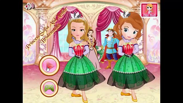 ᴴᴰ ♥♥♥ Sofia de Disney Juego de la Película la Princesa Sofía Y Amber Damas de honor Bebé videos juegos