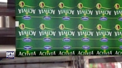 La croissance de Danone ralentie par Activia