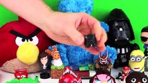 Opening Angry Birds Play-Doh Mace Windu Bird, Count Dooku Pig and Princess Amidala Bird Surprises!