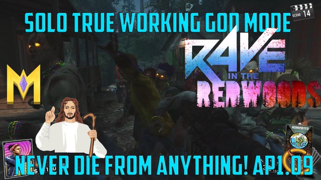 Rave In The Redwoods Glitches - EASY TRUE God Mode AFTER 1.09 Patch - True God Mode After 1.09