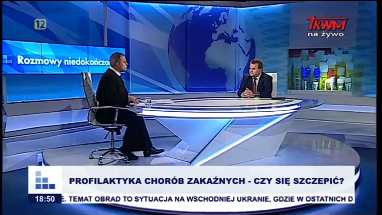 Dr Cyprian o powikłaniach poszczepiennych – gruźlica, ospa – rozmowa telefoniczna w TV Trwam (06.02.2017)