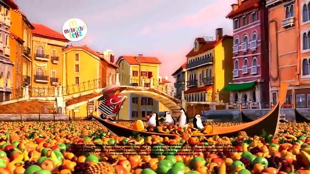 McLanche Feliz Happy Meal Pinguins os Madagaskar DreamWorks McDonalds TV Ad