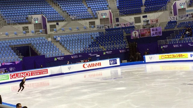 Mirai Nagasu 4CC 2017 SP practice 15022017