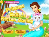 Принцесса Белль котенка уход | лучшая игра для маленьких девочек детские игры играть