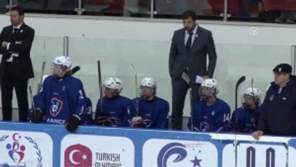 Eyof 2017 - Buz Hokeyi Erkeklerde Türkiye, Fransa'ya 10-0 Yenildi