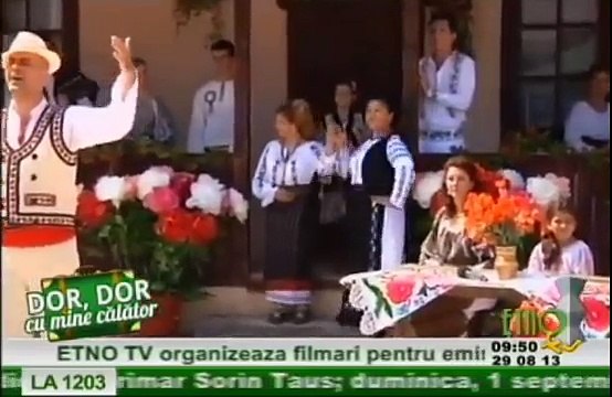 Daniel Trifu - Pe drumul care merg eu (DOR, DOR cu mine calator - ETNO TV - 29.08.2013)