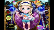 Frozen Reina Elsa Lesionado Doctor juego de Cirugía de juegos para bebés y niños