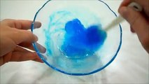 Как сделать Слизь Синий Эксперимента домашний Рецепт, Сделай сам!