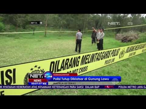 Pasca Tewasnya 3 Mahasiswa UII, Polisi Tutup Diklatsar di Gunung Lawu - NET24