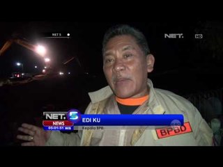 Air Masih Merendam Ratusan Rumah di Indramayu, Pemkab Kerahkan 2 Alat untuk Tinggikan Tanggul - NET5