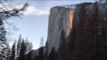 Yosemite's Horsetail Fall Appears as 'Firefall'