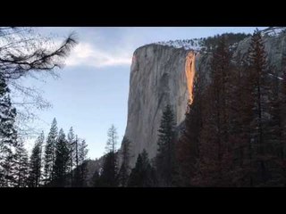 Download Video: Yosemite's Horsetail Fall Appears as 'Firefall'