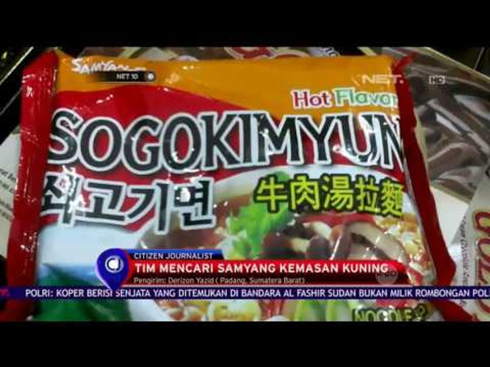 Razia Samyang Diduga Mengandung Babi - NET 10