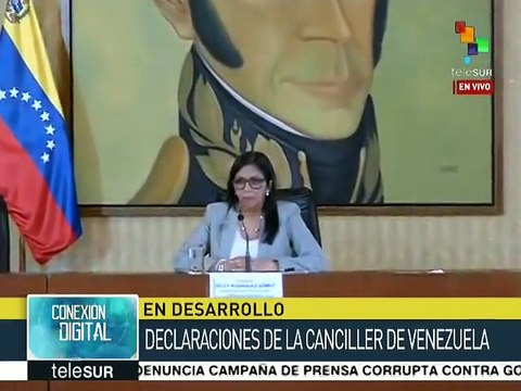Rodríguez:El objetivo de la derecha es dañar la Revolución Bolivariana