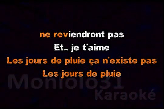 Véronique Sanson - Bahia KARAOKE / INSTRUMENTAL
