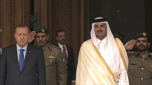 الشيخ تميم وأردوغان يبحثان ملفات المنطقة الساخنة