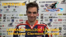 Hockey D1 - 2017-02-11 Interview Leonard Nalliod-Izacard - Défenseur Clermont-Ferrand