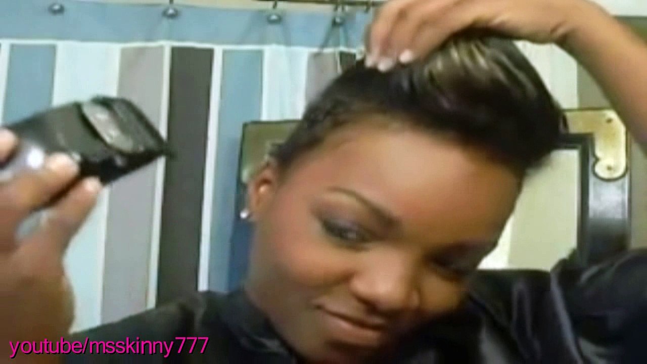 Shaving the sides of my hair