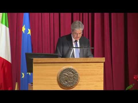 Roma - Gentiloni alla Scuola Ufficiali Carabinieri Ugo de Carolis (14.02.17)
