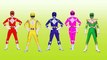 Finger Family Rhymes Power Rangers Cartoon | Finger Family Children Nursery Rhymes