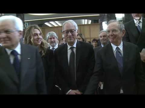 Roma - Mattarella all'inaugurazione Anno Giudiziario della Corte dei Conti (13.02.17)