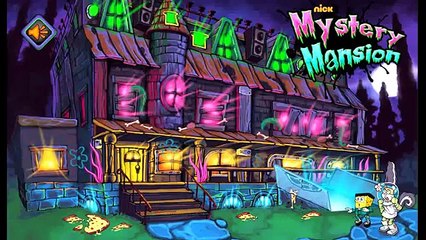 SpongeBob Squarepants Mystery Mansion - Cartoon Movie Game For Kids in English HD