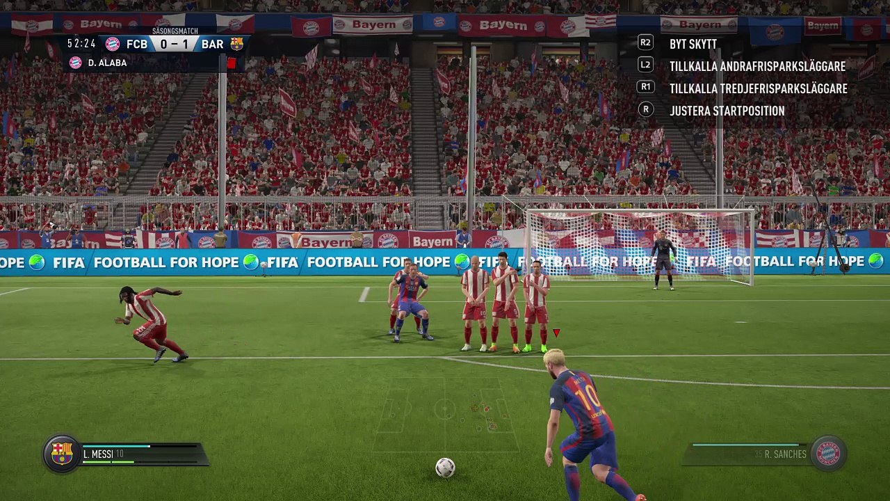 FIFA 17 - Messi Free Kick