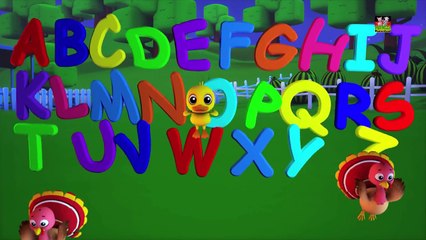 ABC Song | 3D Video für Kinder | Lehrvideos