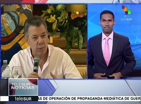 Colombia: agradece Santos apoyo regional al proceso de paz