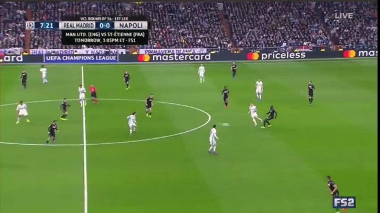 AMAZING Goal Napoli, Insigne - Real Madrid Vs Napoli 0-1 -  15_02_2017 HD