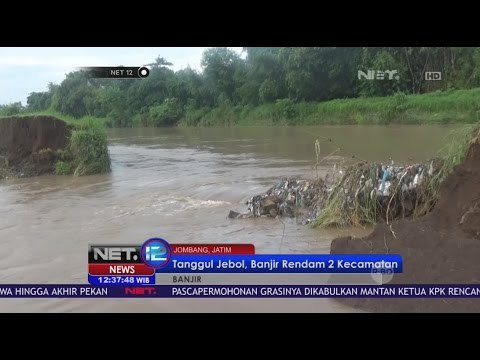Tanggul Sungai Jebol, Banjir Rendam 2 Kecamatan - NET 12