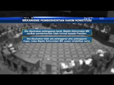 Inilah Mekanisme Pemberhentian Hakim Konstitusi - NET24