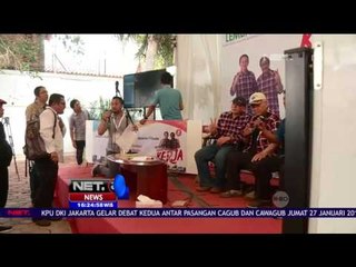 Live Report Persiapan Jelang Nobar Tim Ahok - Djarot - NET 16