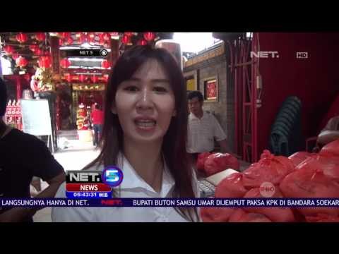 Sambut Imlek, Klenteng Cokro Surabaya Bagikan Sembako Gratis untuk Warga Miskin - NET5