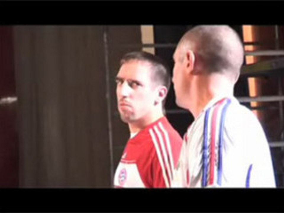 Making of FIFA 08 - tournage de la pub