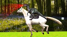 Color Songs For Children 3D Horse Rhymes For Children Horse Cartoons For Children Dinosaur