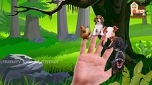 3d Dinosaurs finger family nursery kids english 3d rhymes | Animated children songs