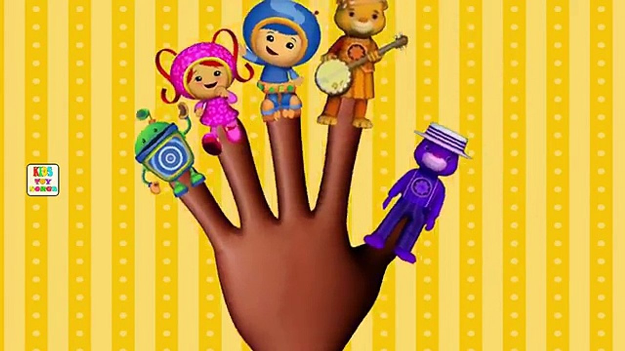 Finger Family Team Umizoomi Nursery Rhymes for Children | Finger Family Songs for Children