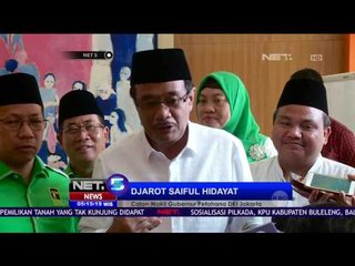 Djarot Kritik Paslon Lain Soal Normalisasi Tanpa Gusur - NET5