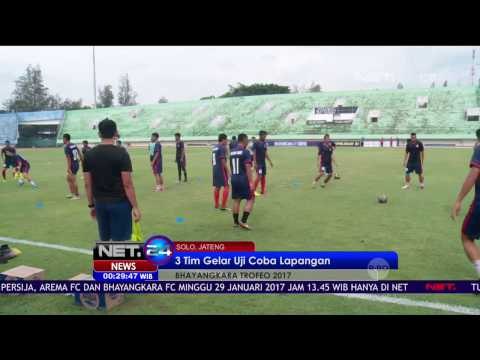 3 Tim Gelar Uji Coba Lapangan Jelang Laga Bhayangkara Trofeo 2017 - NET24