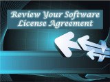 Review Your Software License Agreement