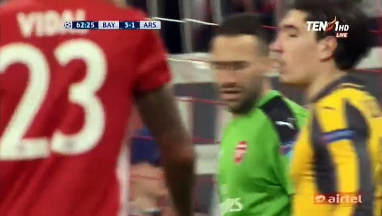 Thiago Alcántara Goal HD - Bayern Munchen 4-1 Arsenal - 15.02.2017 HD