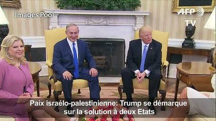 Trump: «La solution à deux Etats» n'est pas la seule possible