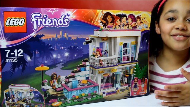 Lego Friends Livis Pop Star House Set Build Review Play - Kids Toys