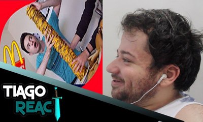 REACT 100 CAMADAS DE MCDONALD'S (ENALDINHO) | ‹ TIAGO REACT ›