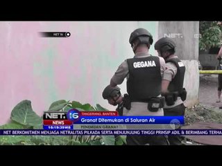 Polisi Amankan Granat yang Ditemukan di Dalam Saluran Air - NET 16